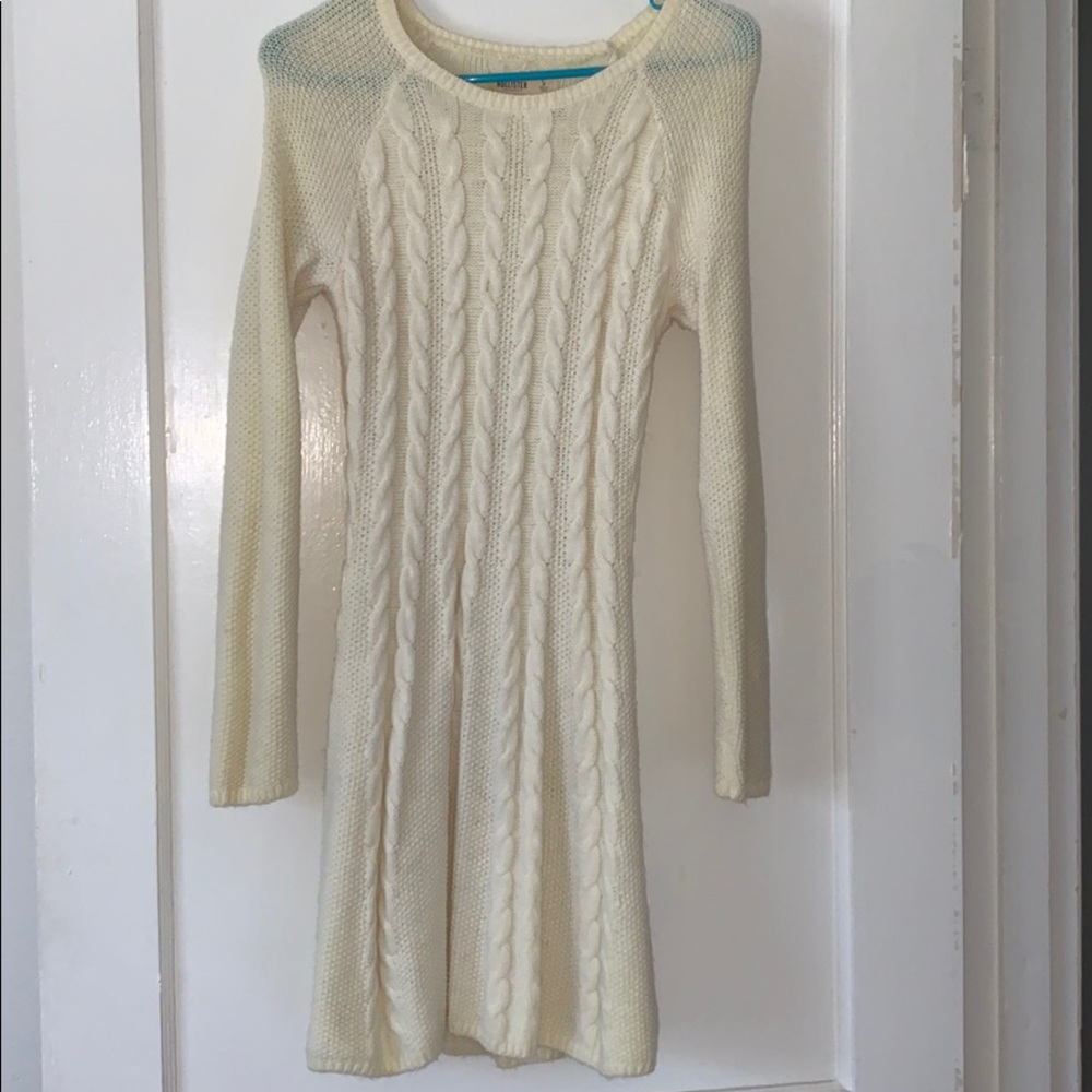 Size small, fitted sweater dress